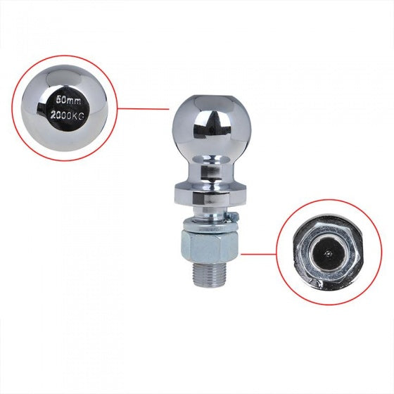 ProPlus Towbar Bullet 50 mm lige M22 i blistersølv