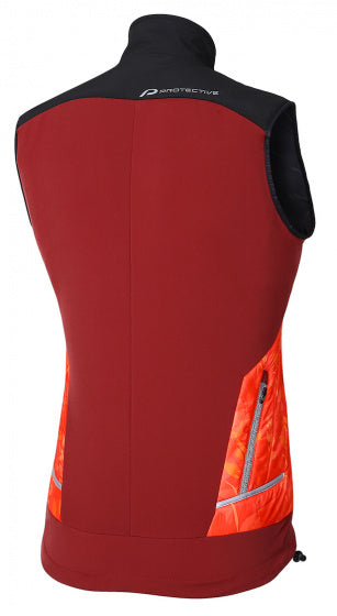 Beskyttende krops varmere palmalet fugle Ladies Polyester Red Mt 48
