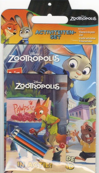 Rebo Productions Zootropolis Activity Book