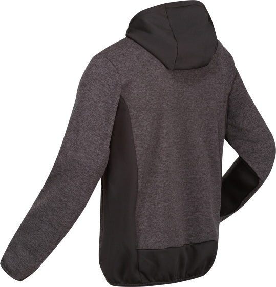 Regatta bresdon softshellcoat mænd sort grå størrelse xl