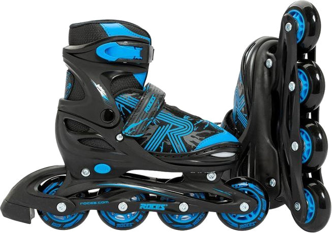 Roces inline skøjter jokey 3.0 softboat 82A sort størrelse 30-33