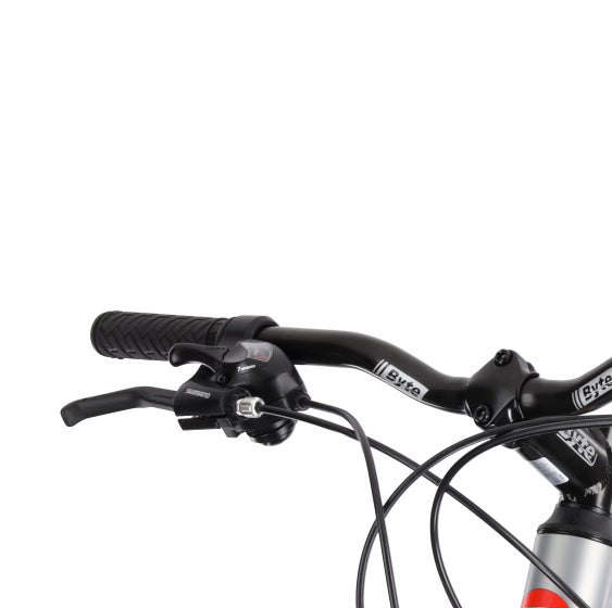 Rucanor Lux 27,5 tommer 51 cm MEN 21V Mekanisk skive Brake Sølvrød