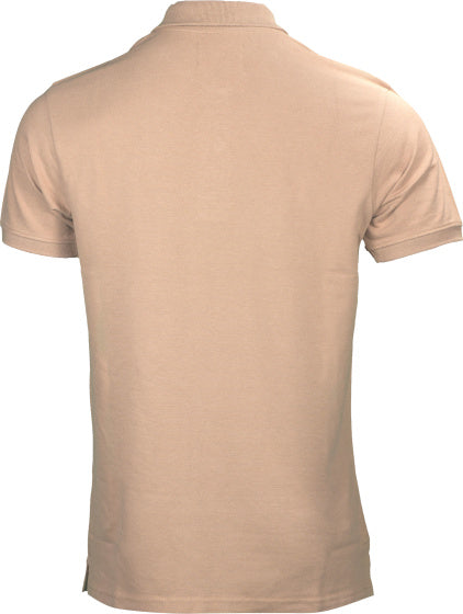 Rucanor Rodney Polo Shirt Men Beige Størrelse M