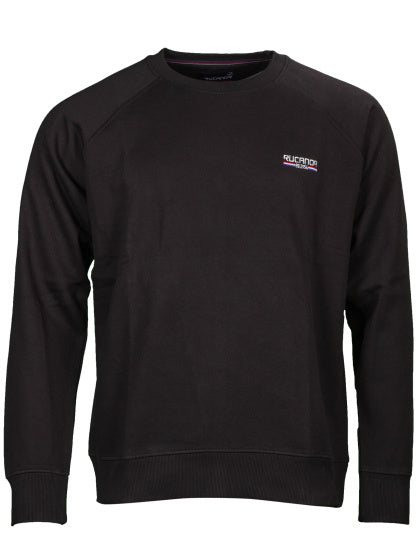 Rucanor Roger Sweatshirt Crew Neck Black Størrelse L