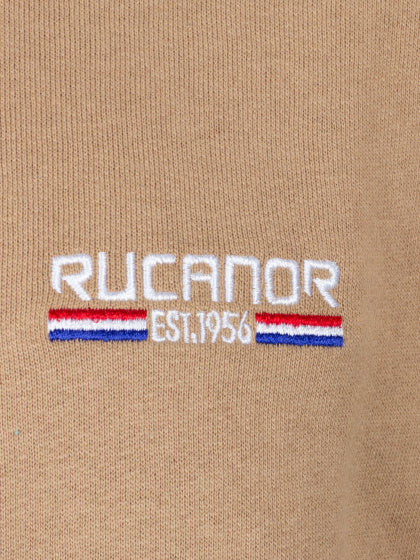Rucanor Sydney Sweatshirt Hood Unbrushed Men Beige Størrelse M