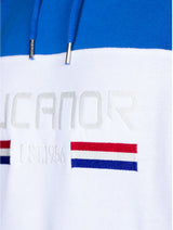 Rucanor Trevor Sweater Hoodie Men Blue White Størrelse 3xl