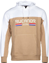 Rucanor Trevor Sweater Hoodie Men Wit Beige Størrelse XL