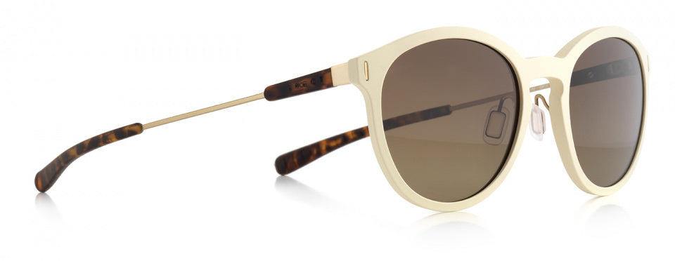 Spect Eyewear solbriller Sound Unisex Panto Familed Beige (004p)