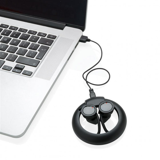 XD Collection Eartelefon True Bluetooth 8,3 cm sort 3-delt