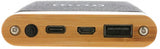 XD XCLUSIVE POWERBANK BAMBOO X 5000 MAH BAMBOO SVART NATURLIG