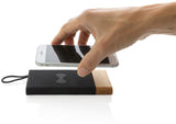 XD XCLUSIVE POWERBANK BAMBOO X 5000 MAH BAMBOO SVART NATURLIG