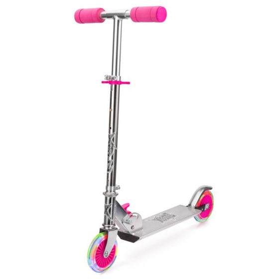Xootz foldet stuntstep fodbremsepiger pink