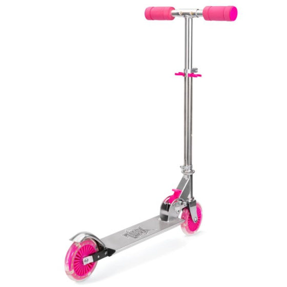 Xootz foldet stuntstep fodbremsepiger pink