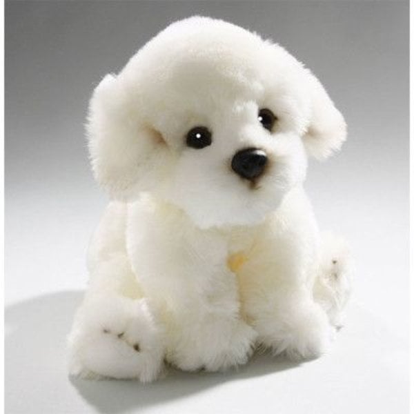 Siddende Bichon Frize Pup 24 cm